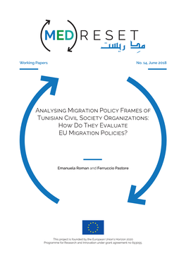 Analysing Migration Policy Frames of Tunisian Civil Society Organizations: How Do They Evaluate EU Migration Policies?