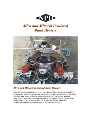 Mica and Mineral Insulated Band Heaters