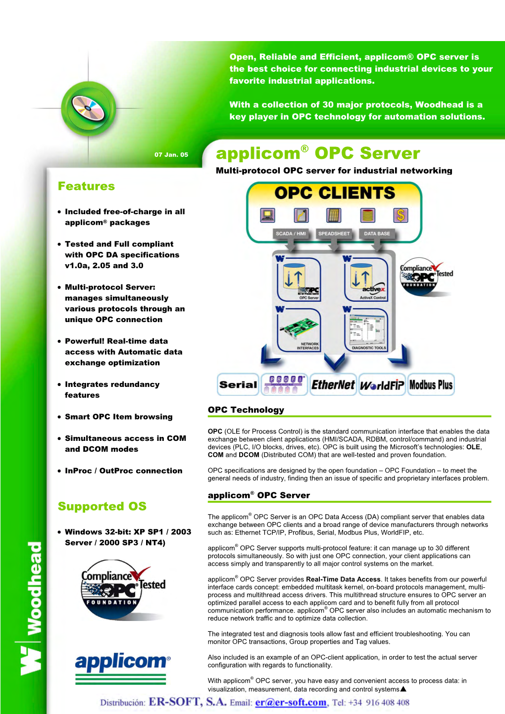 Applicom® OPC Server Is the Best Choice for Connecting Industrial Devices to Your Favorite Industrial Applications