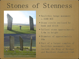 Stones of Stenness