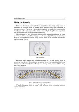 Unity Via Diversity 81