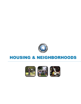 Housing & Neighborhoods