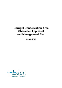 Read the Garrigill Conservation Area Character Appraisal