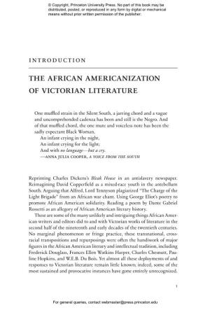 African American Transformations of Victorian Literature