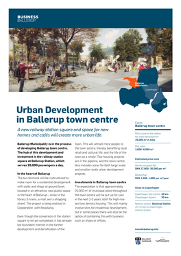 Urban Development in Ballerup Town Centre