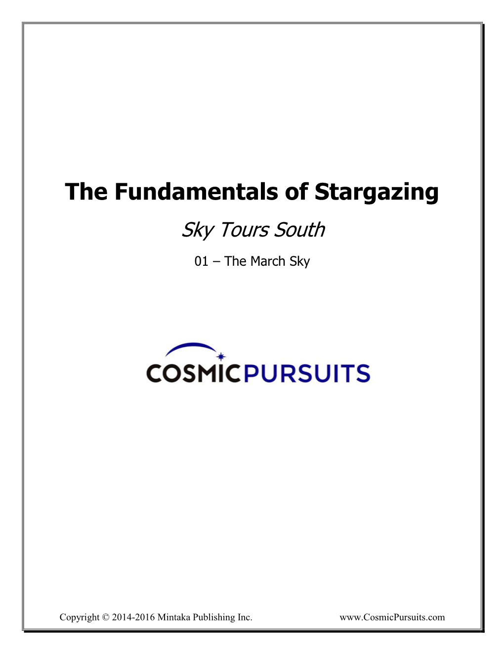 The Fundamentals of Stargazing Sky Tours South