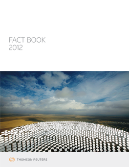 2012 Fact Book Is Intended to Provide a Broad-Based Information Set to Investors, and Also to Serve As a Detailed Reference Guide to Our Shareholders