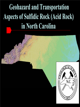 In North Carolina Problem Causing Minerals