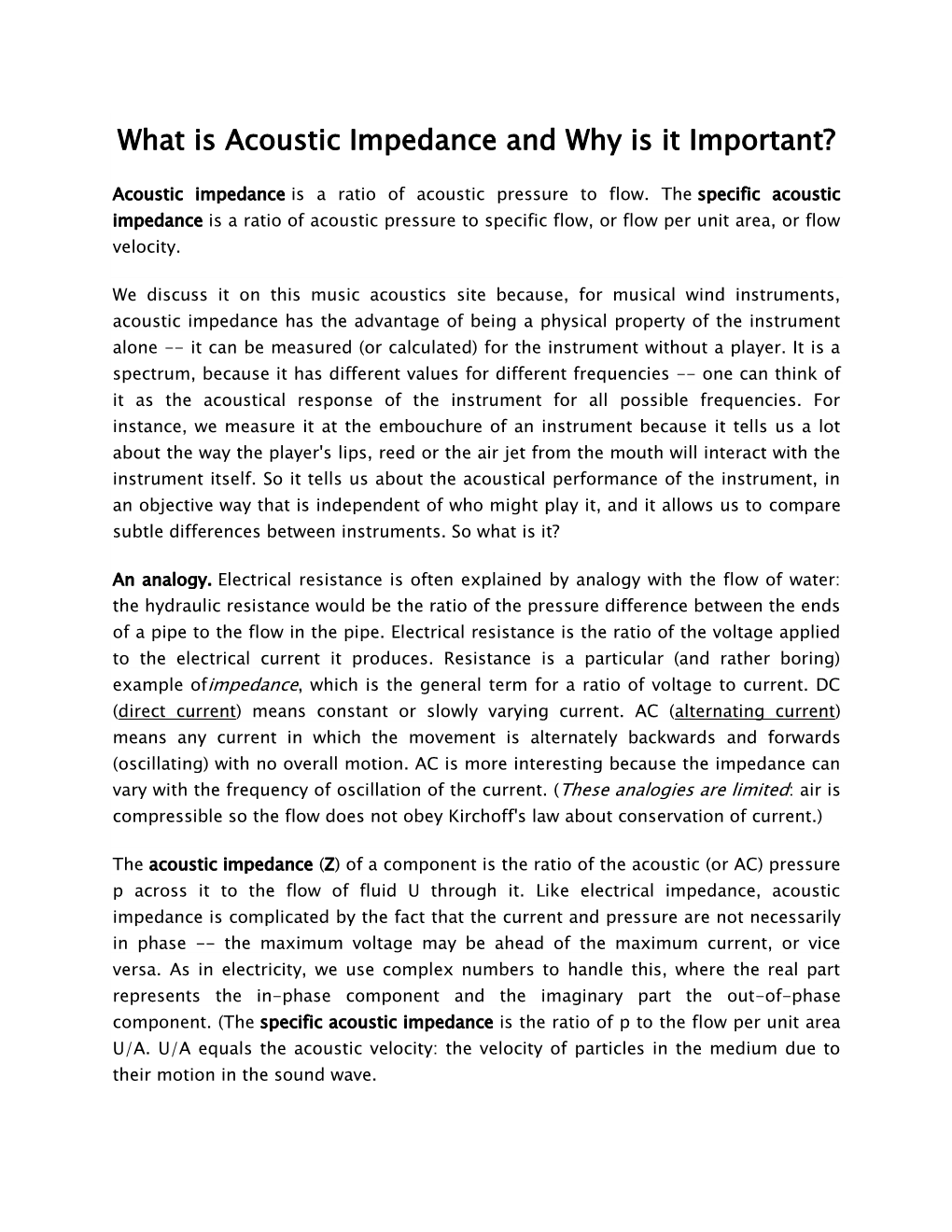 what-is-acoustic-impedance-and-why-is-it-important-docslib