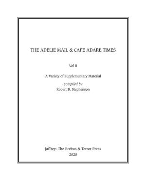 The Adélie Mail & Cape Adare Times