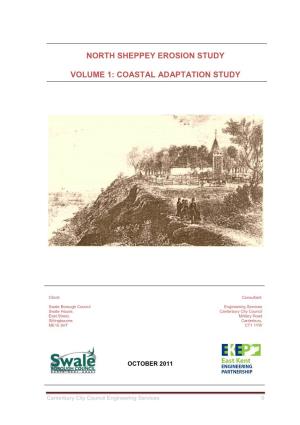 North Sheppey Erosion Study Volume 1: Coastal