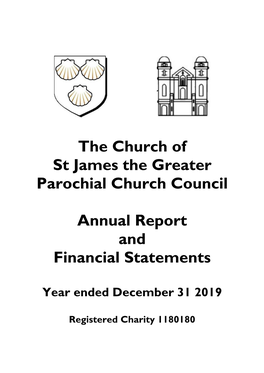 Annual Report of the Church of St James the Greater in 2012