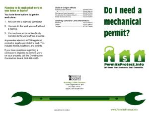 Do I Need a Mechanical Permit?
