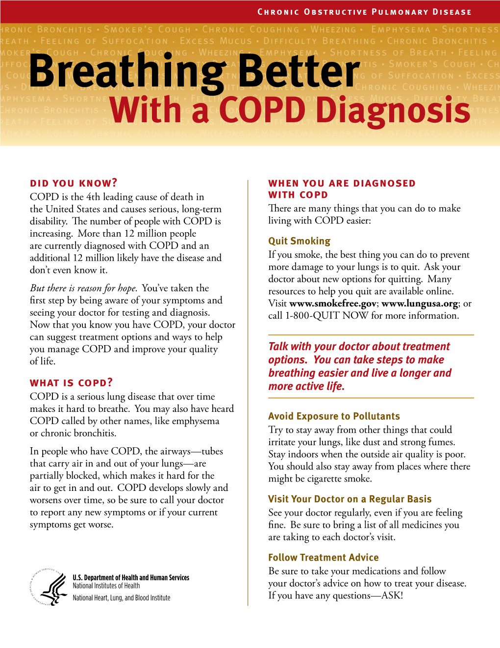 Breathing Better with a COPD Diagnosis