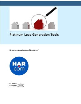 Platinum Lead Generation Tools