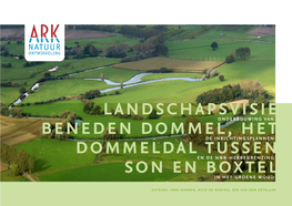 Landschapsvisie Beneden Dommel, Het Dommeldal Tussen Son En Boxtel