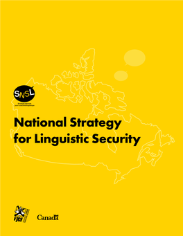National Strategy for Linguistic Security National Strategy for Linguistic Security 2