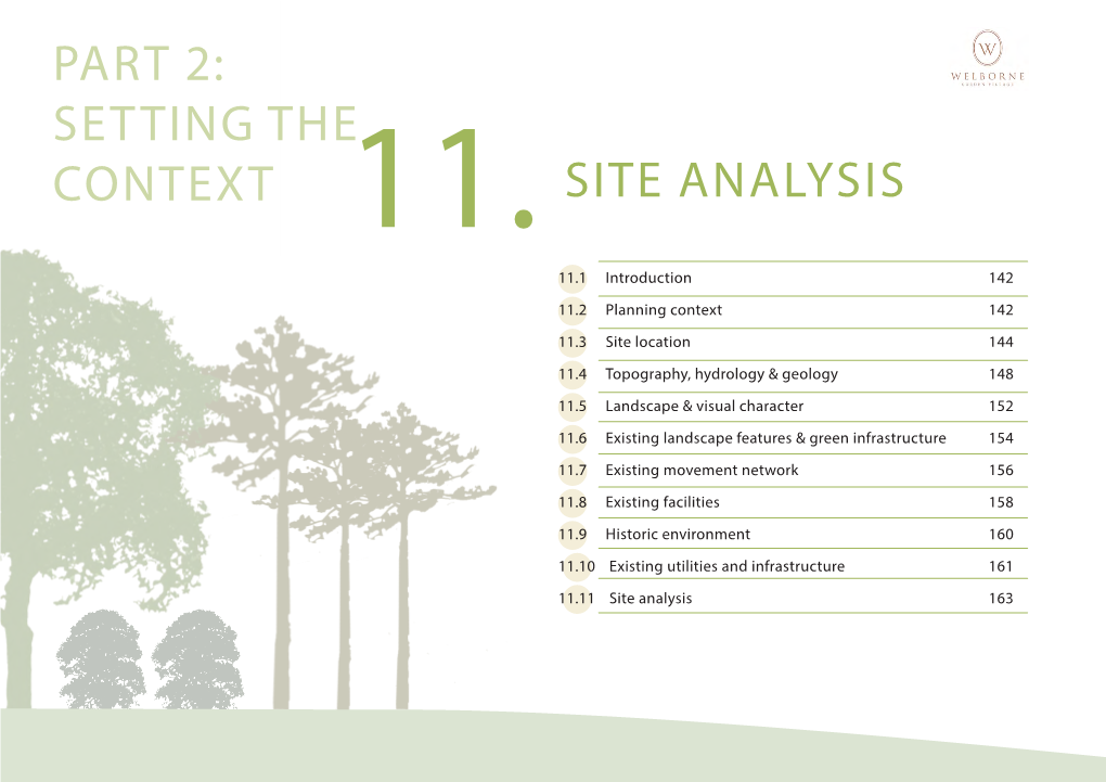 Setting the Context 11