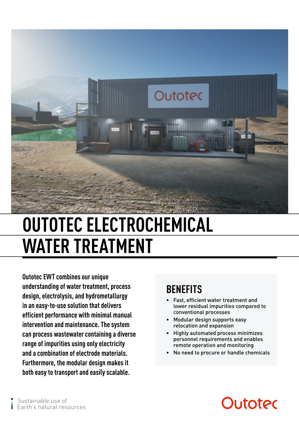 Outotec Electrochemical Water Treatment