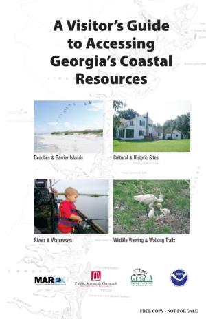 A Visitor's Guide to Accessing Georgia's Coastal Resources