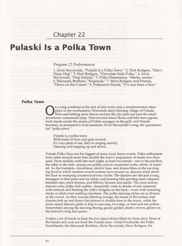 Pulaski Is a Polka Town