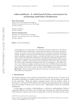 Arxiv:1702.01460V5 [Cs.LG] 10 Dec 2018 1