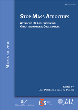 Stop Mass Atrocities. Advancing EU Cooperation with Other