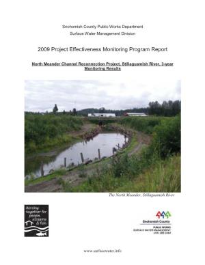 North Meander Monitoring Report 2008