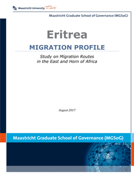 Eritrea MIGRATION PROFILE Study on Migration Routes in the East and Horn of Africa