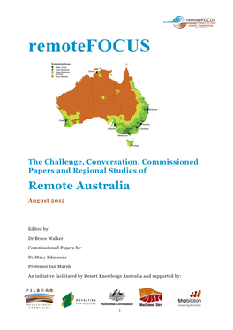 10. Remotefocus and Pilbara Aboriginal People 103