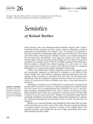 22-Barthes-Semiotics.Pdf
