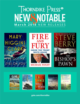 March 2018 NEW RELEASES