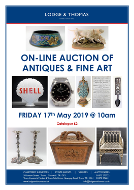 On-Line Auction of Antiques & Fine