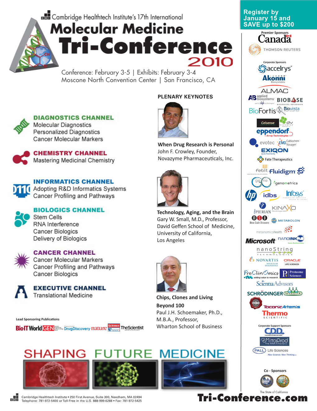 Molecular Medicine Tri-Conference