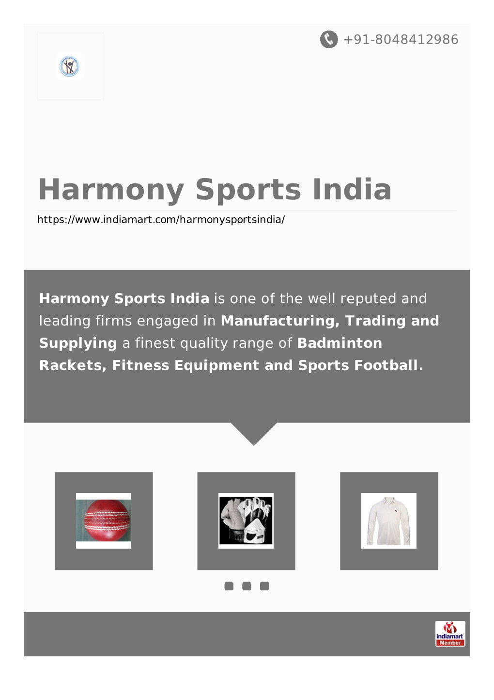 Cricket Bats, Badminton Rackets and Shuttle Cocks, Tennis Racket, Fitness Equipment and Sports Football