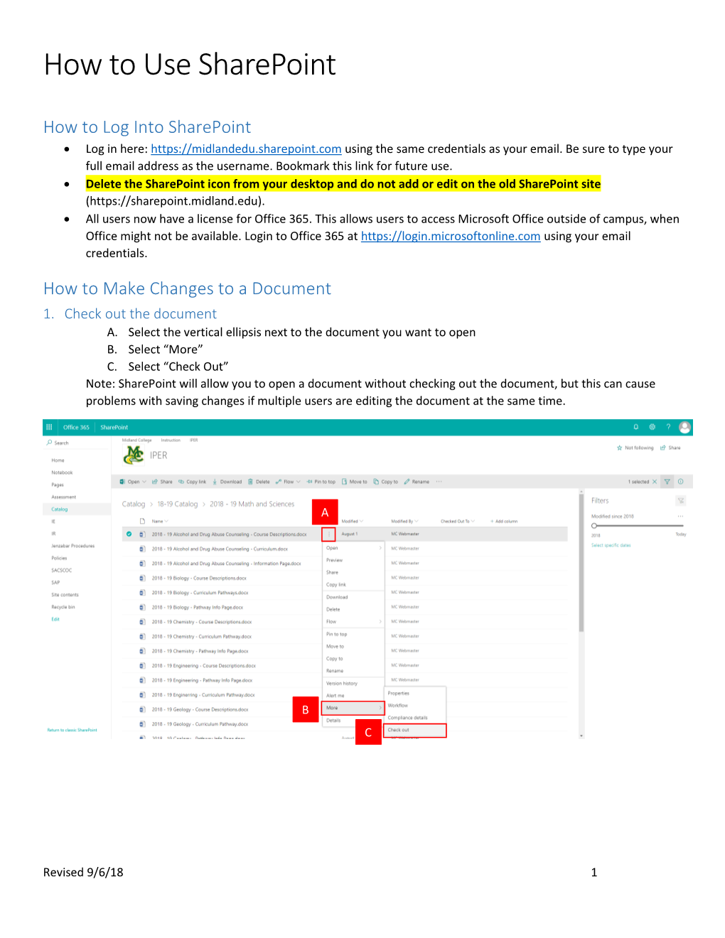 How to Use Sharepoint (Pdf)