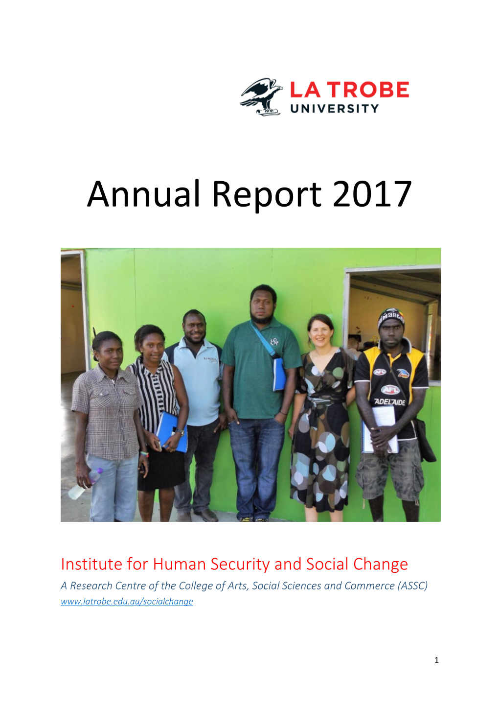 Institute Annual Report 2017