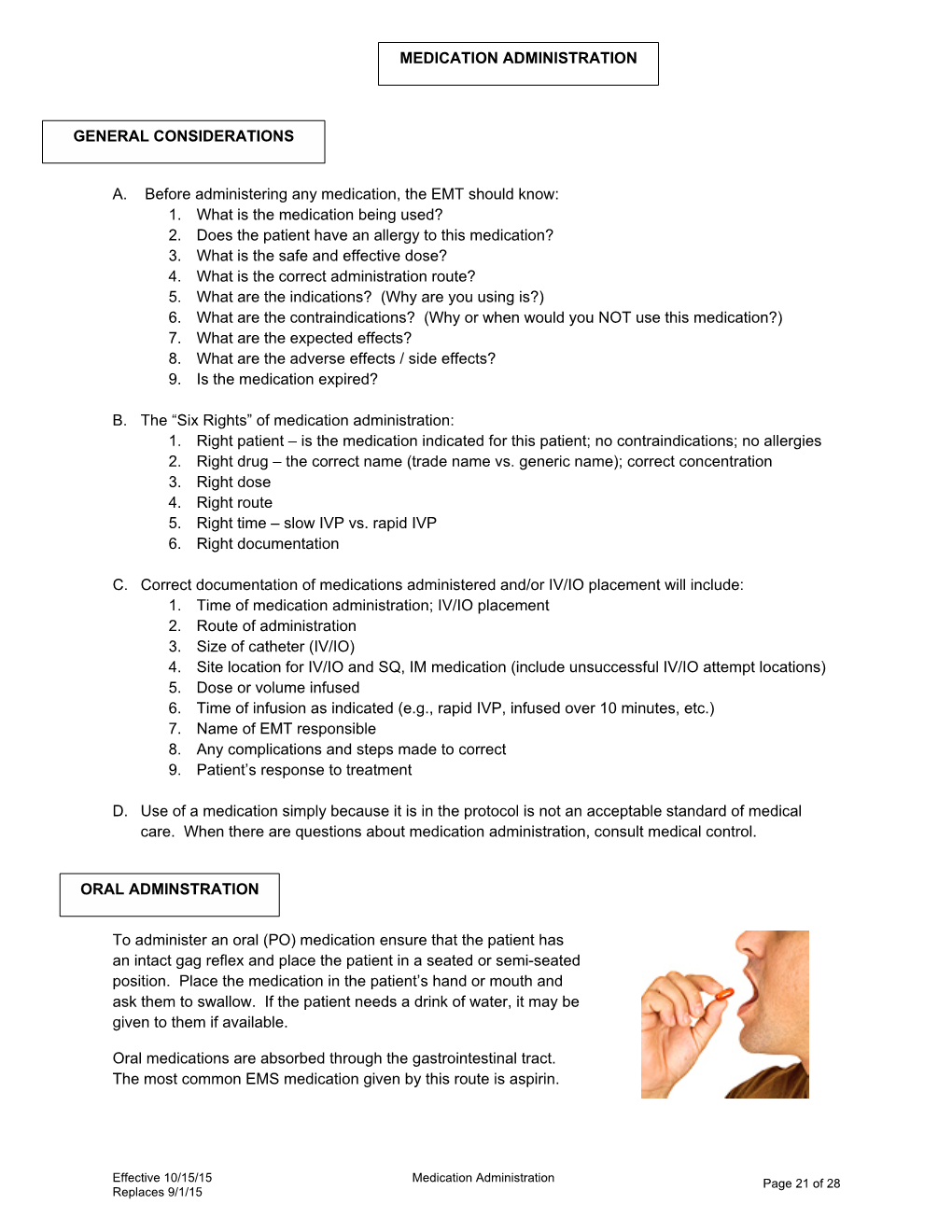 Medication Administration