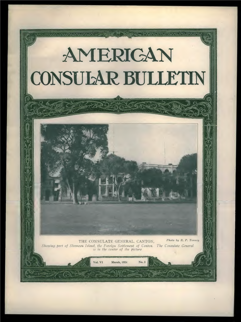 The Foreign Service Journal, March 1924 (American Consular Bulletin)