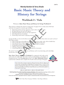 Basic Music Theory and History for Strings