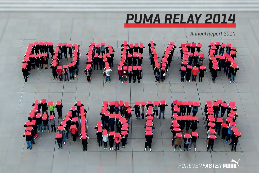 PUMA Relay 2014 Annual Report 2014 Puma Timeline Our Highlights in 2014