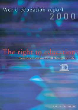 World Education Report, 2000