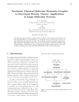 Stochastic Classical Molecular Dynamics Coupled To