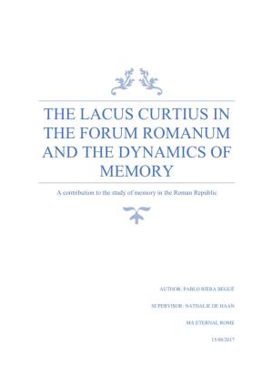 The Lacus Curtius in the Forum Romanum and the Dynamics of Memory