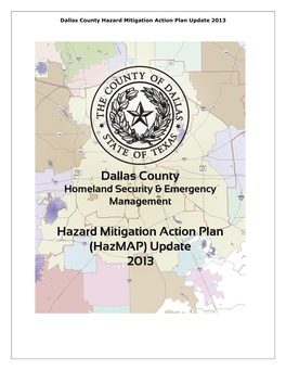 Dallas County Hazard Mitigation Action Plan Update 2013
