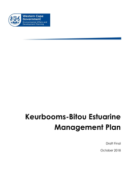 Keurbooms-Bitou Estuarine Management Plan