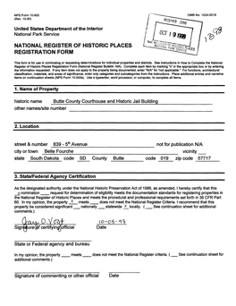 National Register of Historic Places Registration Form