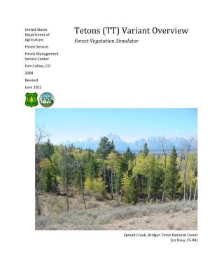 Variant Overview Agriculture Forest Vegetation Simulator Forest Service Forest Management Service Center Fort Collins, CO 2008 Revised: June 2021