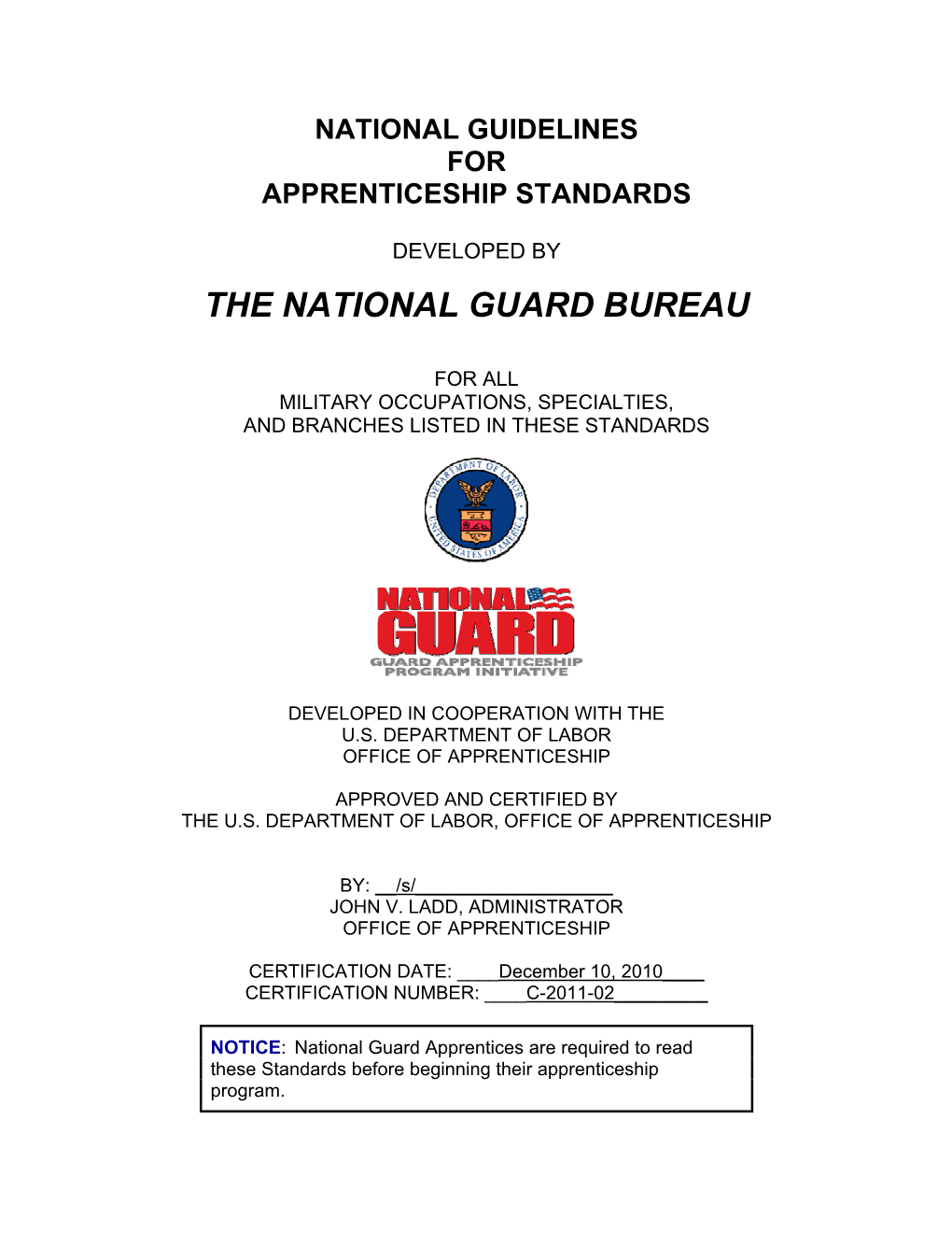 The National Guard Bureau