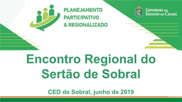 Encontro Regional Do Sertão De Sobral